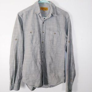 Stapleford gray button down Size XS